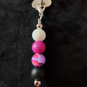 Colorful Beaded Tumbler Charm